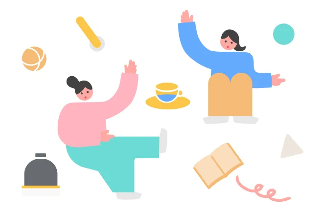 誰でも利用可能なカフェや図書室