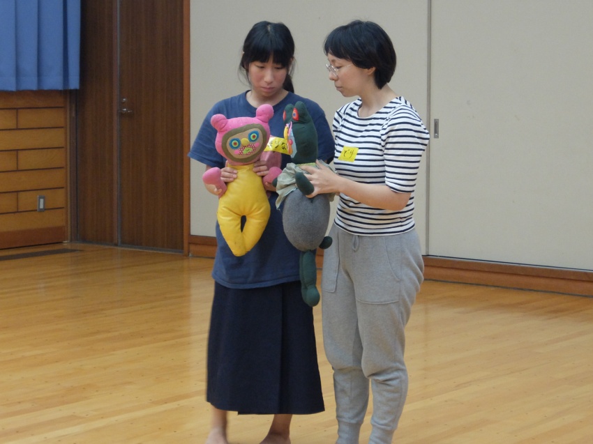 《明倫ワークショップ》ベビー・ピー「『山ぐるみ人形劇』をやってみよう！」