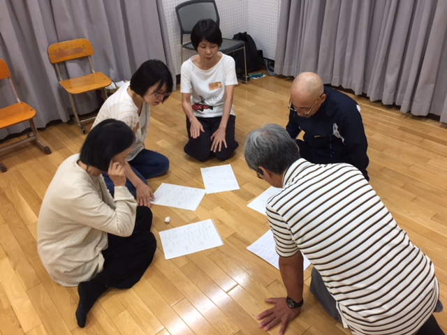《明倫ワークショップ》シアターリミテ「言葉のリズムがカラダに効く－響き合う群読制作編－」