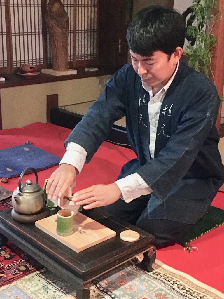 第152回 明倫茶会　英ゆう・植彦「オンライン茶会 – 帰家穏坐（きかおんざ）」