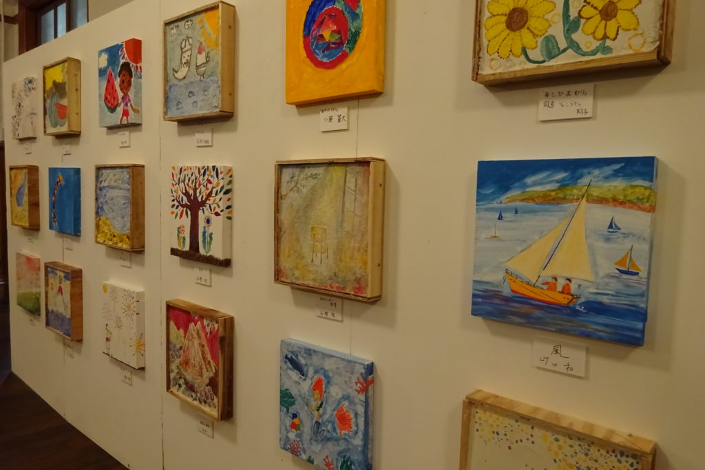 夏休み企画展2015『ハイパートニック・エイジ』　関連企画２．フレスコ／テンペラ体験ワークショップ