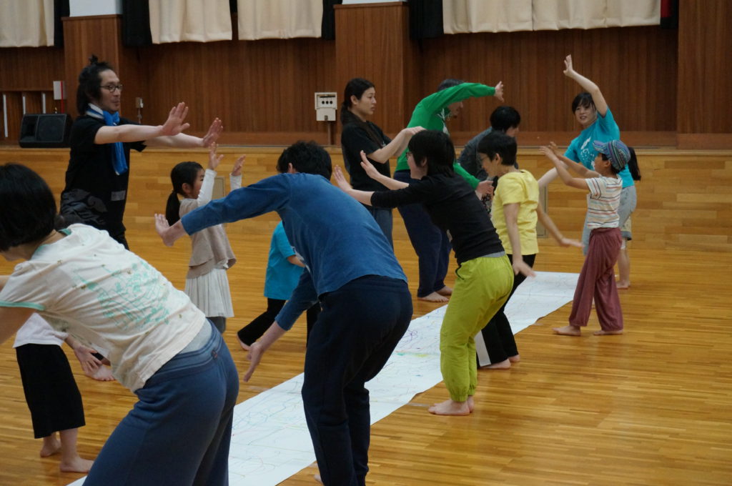 ビギナークラス　／　こどもとおとなクラス　――京都国際ダンスワークショップフェスティバル2019