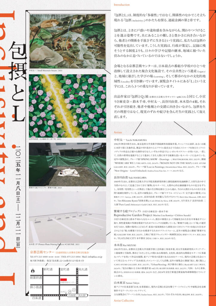 Co-program B「包摂とL」